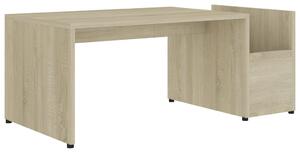 Coffee Table Sonoma Oak 90x45x35 cm Engineered Wood