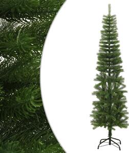 Artificial Slim Christmas Tree with Stand 210 cm PE