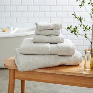 Soft and Fluffy 100% Cotton Silver Towel Silver