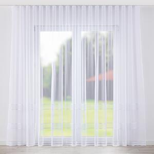Pencil pleat voile/net curtain