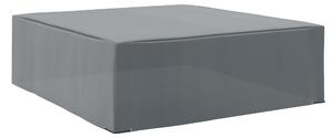 Outsunny Oxford Patio Corner Set Cover Outdoor Garden Rattan Furniture Protection Cover Protector Waterproof Anti-UV Grey 225L x 210W x 70Hcm