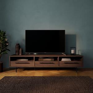 Bryant Extra Wide TV Unit for TVs up to 80" Walnut