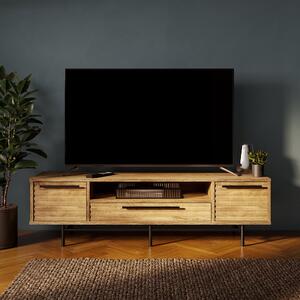 Bryant Wide TV Unit for TVs up to 60 Wood (Brown)
