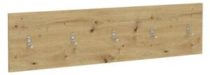 FMD Wall-mounted Coat Rack 108.9x1.5x28.1 cm Artisan Oak