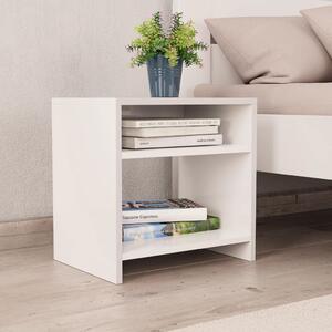 Bedside Cabinet White 40x30x40 cm Engineered Wood