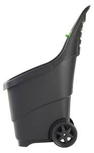 Garden Cart 65 L 87 x 60 x 50 cm Black polypropylene