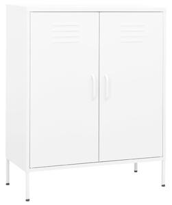 Storage Cabinet White 80x35x101.5 cm Steel