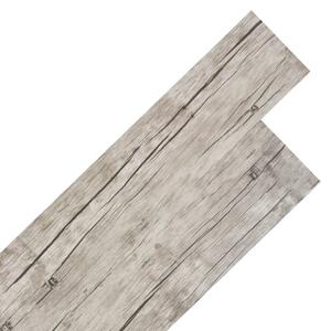 Self-adhesive PVC Flooring Planks 5.21 m? 2 mm Oak Washed