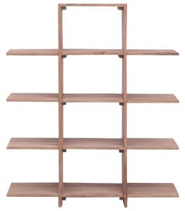 Bookshelf 100x30x120 cm Solid Teak Wood
