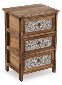 Chest of drawers Versa Leaf Wood 29 x 58 x 40 cm