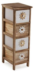 Chest of drawers Versa Verdor Wood 32 x 81 x 26 cm