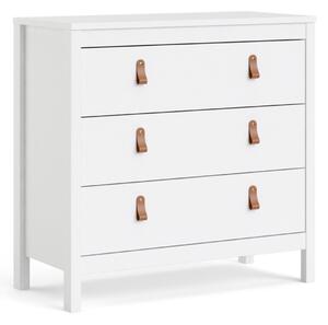 Bartikan Chest 3 Drawers in White