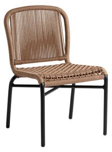 Teldon Sidechair - Medium Brown - Upholstered in Vintage Brown