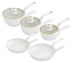 Tower Cavaletto 5 Piece Cookware Set Optic White