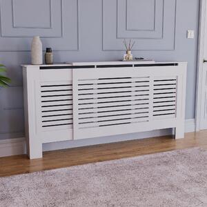 Vida Designs Milton Adjustable Radiator Cover Natural (White)