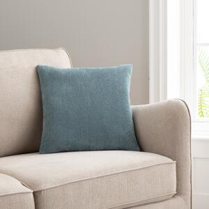 Velour Cushion Pacific Blue