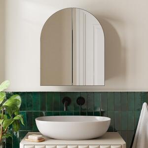 Zia Arched Mirror Wall Cabinet