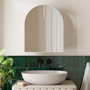 Zia Arched Mirror Wall Cabinet