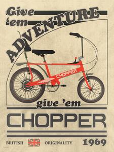 Art Print Chopper Bicycle Vintage, Wyatt 9