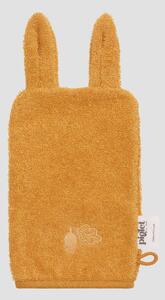 Buttercup Cotton Woodland Animal Bath Mitt | Small | Piglet in Bed