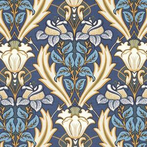 ILiv Acanthus Fabric Navy