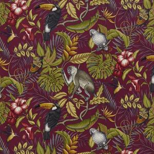 ILiv Rain Forest Fabric Cranberry
