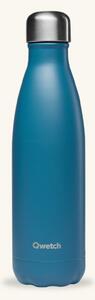 Insulated bottle 500 ml - Stainless steel. Ø7 x 27 cm. - Petrol - Qwetch