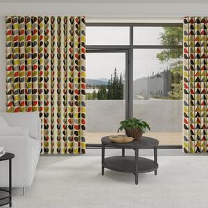 Orla Kiely Multi Stem Made To Measure Curtains - Wave Tomato