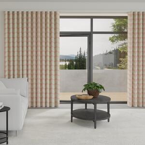 Orla Kiely Jumbo Solid Stem Made To Measure Curtains - Wave Pink