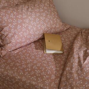 Piglet Chestnut Floral Cotton Fitted Sheet Size King