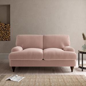 Darwin 2 Seater Sofa Luxury Velvet Peach Blush
