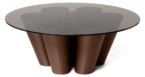 Ekbacken Studios Anemone coffee table Ø110 cm Chocolate