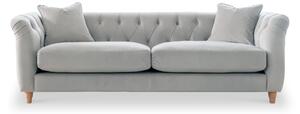 Clarence Velvet Chesterfield 3 Seater Sofa | 5 Colours | UK Made