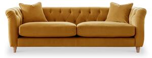Clarence Velvet Chesterfield 3 Seater Sofa | 5 Colours | UK Made