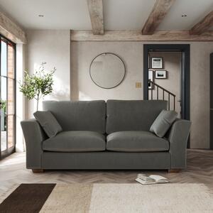 Blakeney 3 Seater Sofa Cosy Velvet Grey