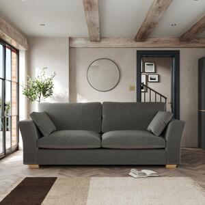 Blakeney 4 Seater Sofa Cosy Velvet Grey