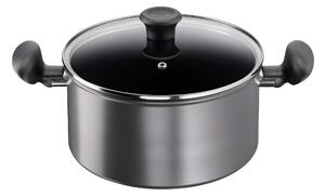 Tefal Titanium Ultra Stew Pot, 24cm Black