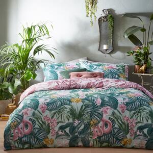 Furn Medinilla Tropical Duvet Cover Bedding Set Mint Lilac