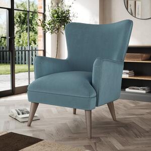Marlow Wing Chair blue