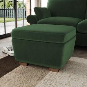 Arundel Storage Footstool green