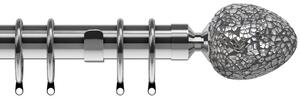 Alexia 28mm Curtain Pole Chrome