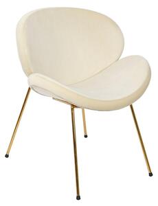 Chair DKD Home Decor Gold Beige Golden 63 x 57 x 73 cm