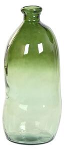 Vase Home ESPRIT Green Recycled glass 34 x 34 x 73 cm