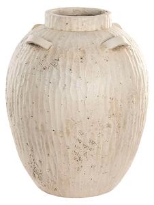 Vase Home ESPRIT White Magnesium 38 x 38 x 48 cm