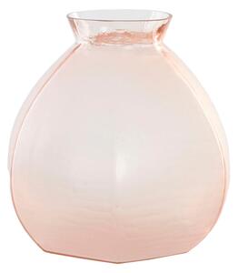 Vase Home ESPRIT Pink Crystal Modern 28 x 28 x 27 cm