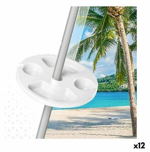 Beach Umbrella Cup Holder Aktive 29,5 x 8 x 29,5 cm Sunshade (12 Units)