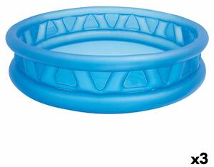 Inflatable Paddling Pool for Children Intex Blue Circular 790 L 188 x 46 x 188 cm (3 Units)