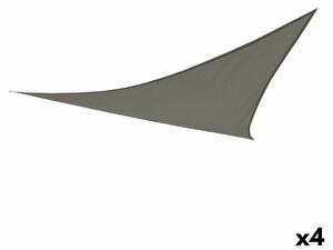 Shade Sail Aktive Grey 500 x 0,5 x 500 cm Triangular (4 Units)