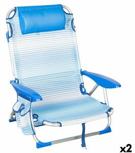 Beach Chair Aktive 51 x 76 x 45 cm (2 Units)