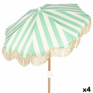 Beach parasol Aktive 200 x 220 x 200 cm (4 Units)
